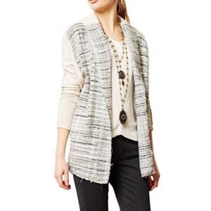 Anthropologie Dolan Left Coast Tweed Cardigan Twinkled Open Knit Women’s - XS